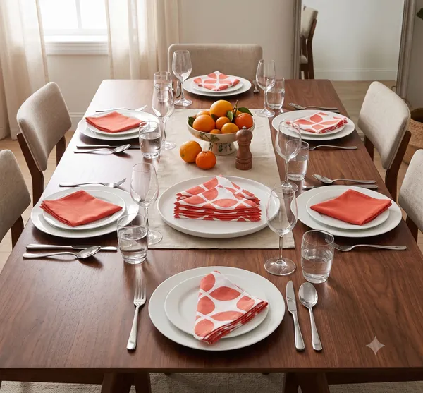 Pack_of_12_Pieces_Cotton_Coral_4_Patti_Printed_and_Plain_Napkin_Set_for_Dining_and_Kitchen