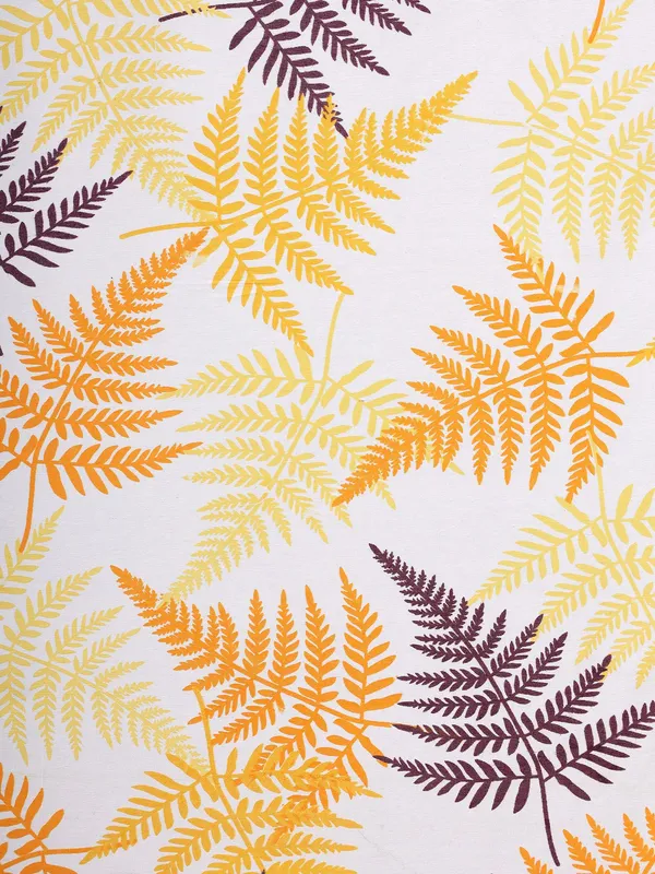 Pack_of_2_Pieces_Cotton_Yellow_Tropical_Leaf_Printed_Eyelet_Curtain_Set_for_Window_and_Door