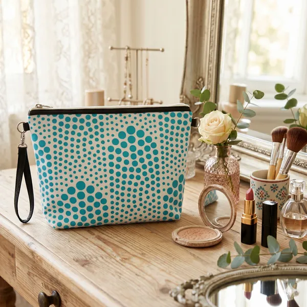 Pack_of_1_Piece_Cotton_Blue_Bubble_Printed_Multi_Utility_Pouch_for_Travel_and_Storage