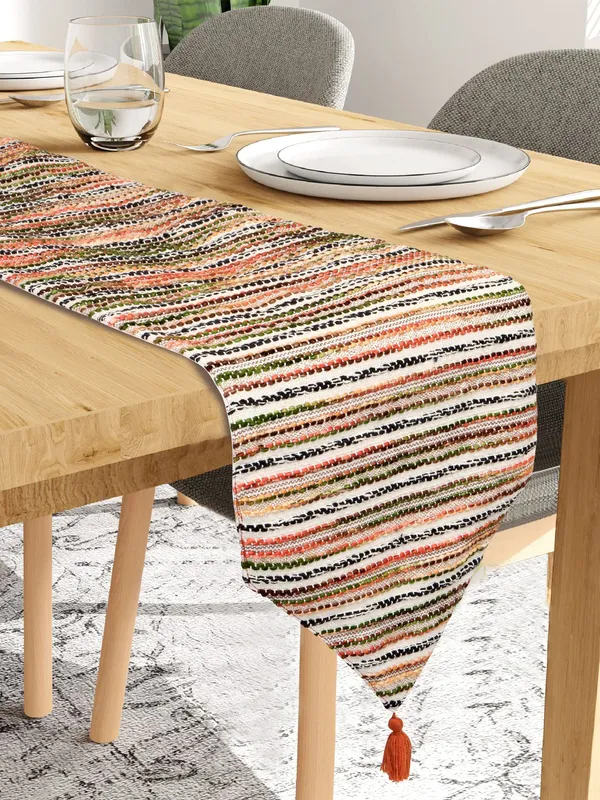 Pack_of_5,_7_&_9_Cotton_Bohemian_Charm_Collection_Table_Runner_With_Place_Mat-For_Dining_&_Center_Table