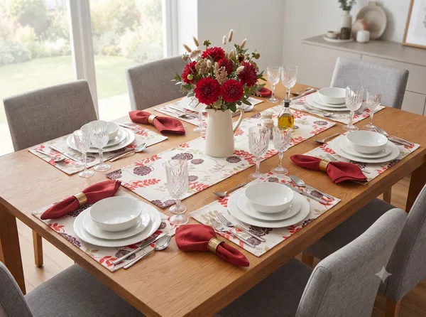 Pack_of_18_Pieces_Cotton_Maroon_Floral_Printed_Place_Mat_With_Napkins_for_Dining_and_Center_Table