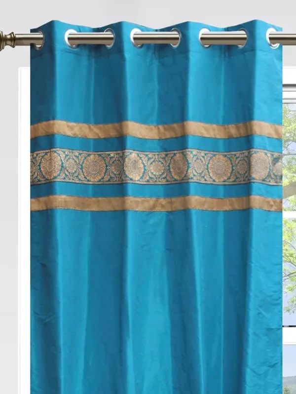 Pack_of_2_Polyester_Blue_Ethnic_Zari_Lace_Eyelet_Curtain_Set_for_Window_and_Door