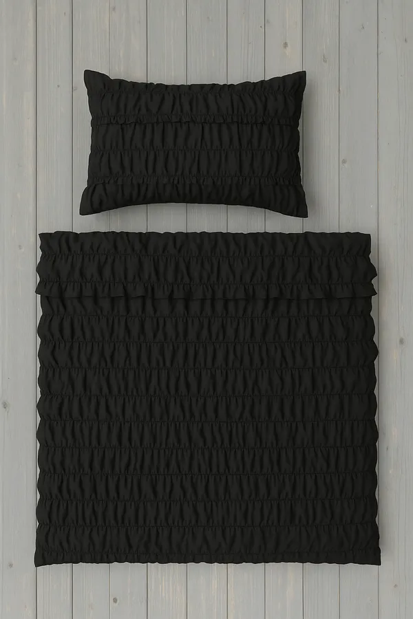 Pack_of_2_&_3_Pieces_Cotton_Ruffle_King_Single_Bedsheet_With_Pieces_Pillow_Cover_for_Bedroom,_Guest_Room,_Kids_Room