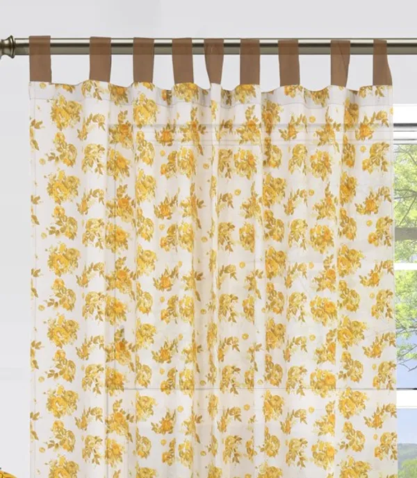 Pack_of_2_Cotton_Yellow_Rose_Printed_Tab_Top_Curtain_Set_for_Window_and_Door