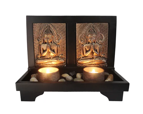 Pack_of_1_Set_Double_Buddha_With_Candle_Holder_for_Center_and_Side_Table_Decoration