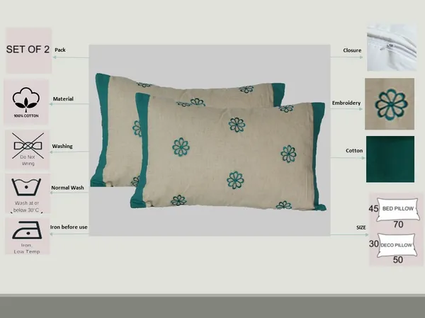 Pack_of_2_Pieces_Cotton_Aqua_Eric_Flora_Collection_Cushion_and_Pillow_Cover_for_Living_Room_and_Bedroom