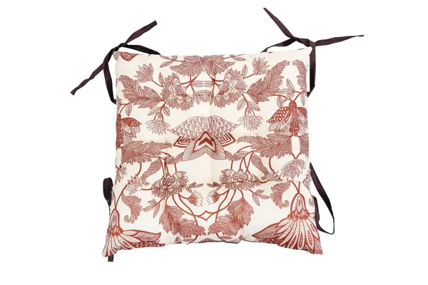 Pack_of_1_Piece_Polyester_Brown_Floral_Printed_Chair_Pad_for_Chair_&_Floor