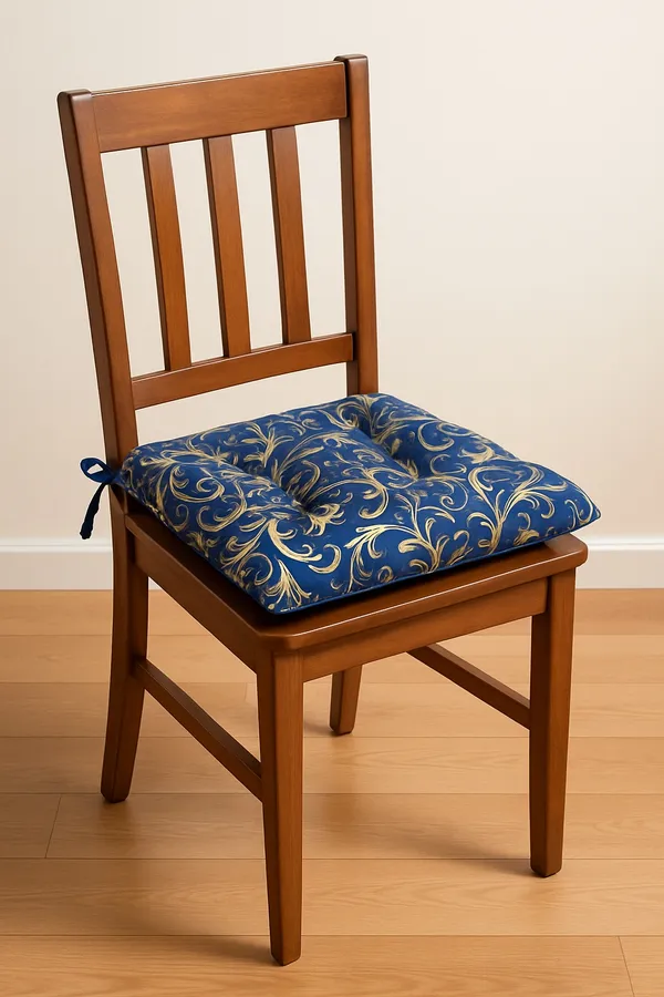Pack_of_1_Piece_Cotton_Blue_Gold_Floral_Printed_Chair_Pad_for_Chair_&_Floor