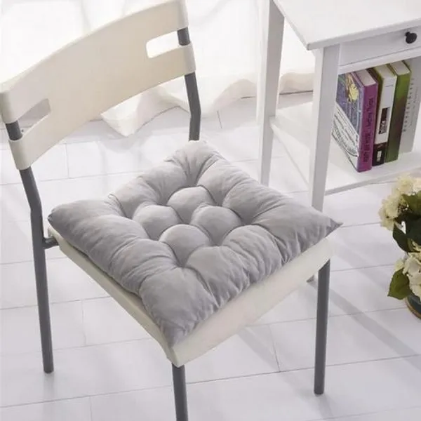 Pack_of_1_Piece_Cotton_Silver_Soild_Chair_Pad_for_Chair_&_Floor