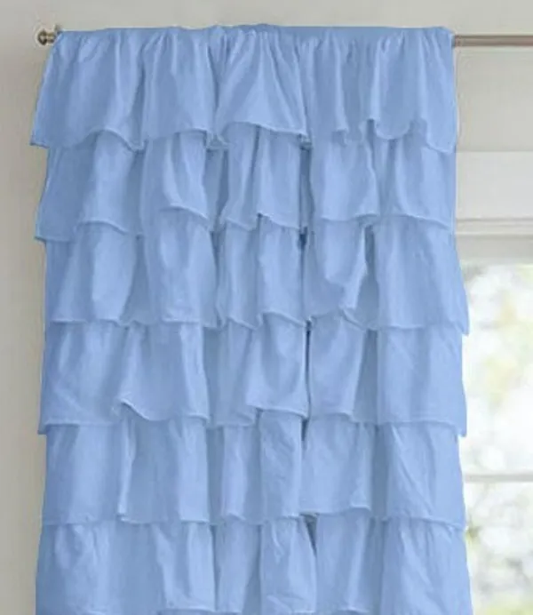Pack_of_2_Cotton_Light_Blue_Ultimate_Ruffle_Rod_Pocket_Curtain_Set_for_Window_and_Door