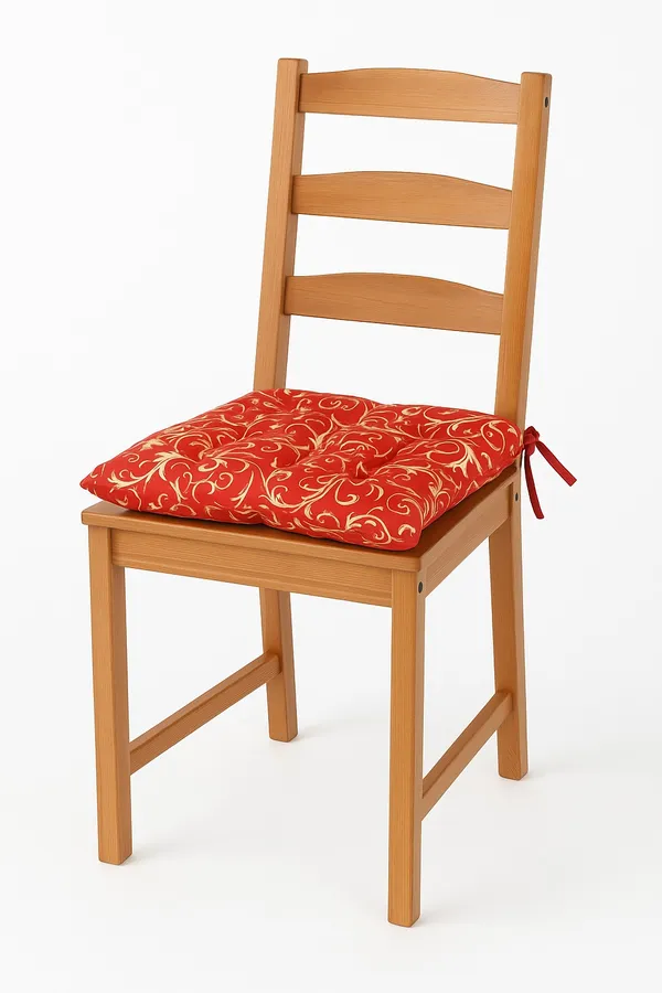 Pack_of_1_Piece_Cotton_Red_Gold_Floral_Printed_Chair_Pad_for_Chair_&_Floor
