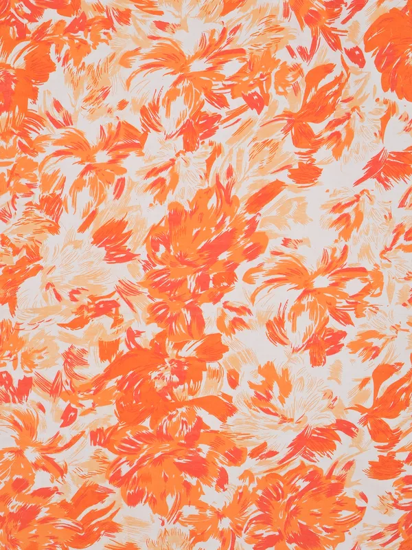 Pack_of_3_Pieces_Cotton_Orange_Rosy_Reflections_Printed_Eyelet_Curtain_Set_For_Bedroom_and_Living_Room