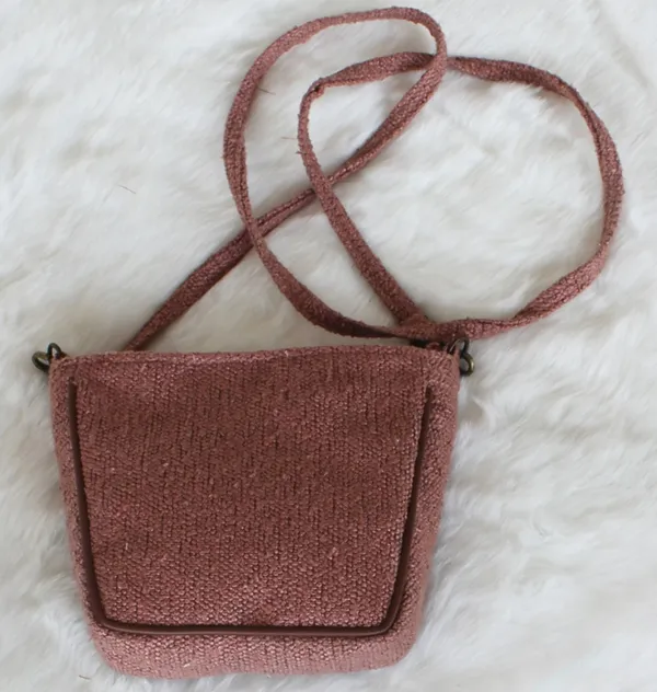 Pack_of_1_Piece_Polyester_Mauve_Delta_Boucle_Collection_Sling_Bag_for_Girl_and_Women