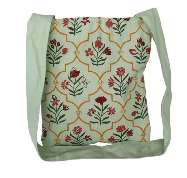 Pack_of_1_Piece_Cotton_Mint_Green_Floral_Printed_Collection_Crossbody_Messenger_Bag_for_Women,_Men,_Girl_&_Boy