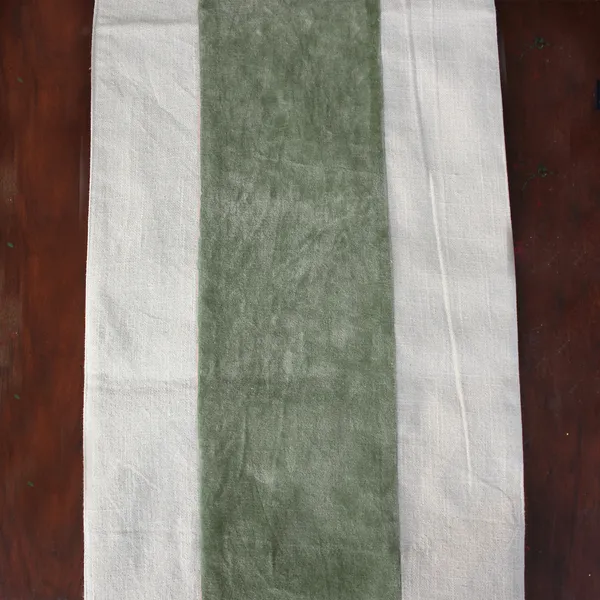 Pack_of_1_Piece_Cotton_Fern_Green_Paradise_Velvet_Collection_Table_Runner-For_Dining_&_Center_Table
