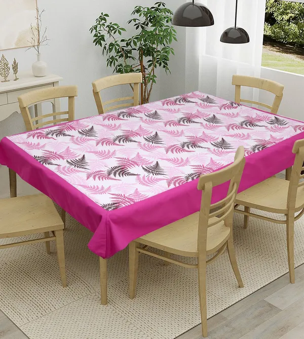 Pack_of_1_Piece_Cotton_Purple_Single_Tropical_Leaf_Collection_Table_Cover-for_Dining_and_Center_Table
