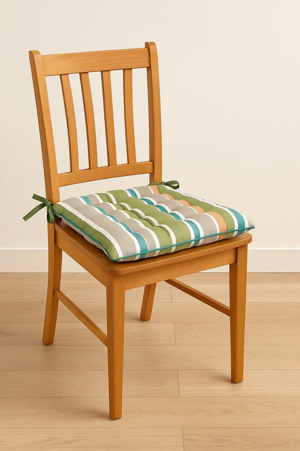 Pack_of_1_Piece_Cotton_Green_Stripe_Printed_Chair_Pad_for_Chair_&_Floor