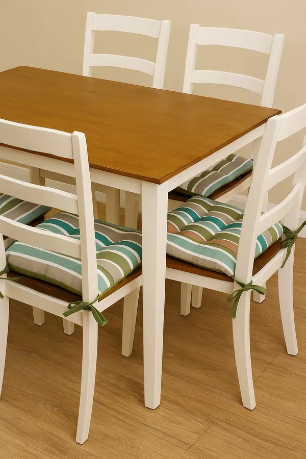 Pack_of_1_Piece_Cotton_Green_Stripe_Printed_Chair_Pad_for_Chair_&_Floor