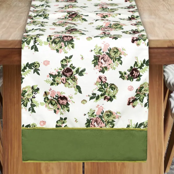 Pack_of_1_Piece_Cotton_Green_Rose_Printed_Collection_of_Table_Runner-for_Dining_&_Center_Table