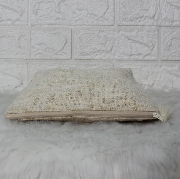 Pack_of_1_Piece_Cotton_Cream_Golden_Weave_Elegance_Collection_Multi_Utility_Pouch_for_Men,_Women,_Girl,_Boy,_Cosmetic_Bag,_Makeup_Bags,_Travel_Accessories_Organizer