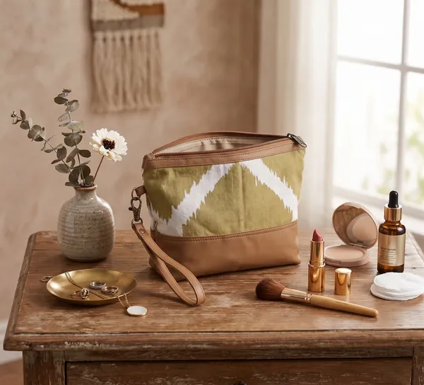 Pack_of_1_Piece_Cotton_Olive_Ikat_Printed_Multi_Utility_Pouch_for_Travel_and_Storage_Accessories_Organizer