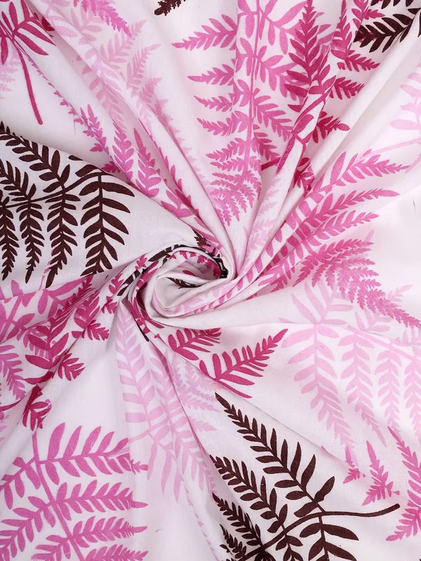 Pack_of_2_Pieces_Cotton_Rani_Tropical_Leaf_Printed_Eyelet_Curtain_Set_for_Window_and_Door
