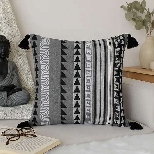 Pack_of_2_Pieces_Cotton_Black_Estrea_Colourful_Collection_Cushion_and_Pillow_Cover_for_Living_Room_and_Bed_room