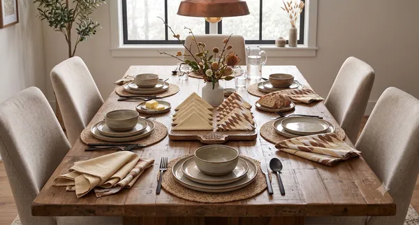 Pack_of_12_Pieces_Cotton_Beige_Ternion_Printed_and_Plain_Napkin_Set_for_Dining_and_Kitchen