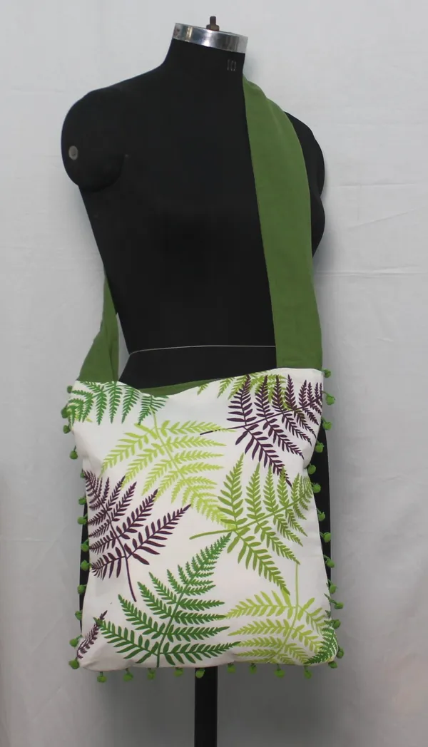 Pack_of_1_Piece_Cotton_Green_Tropical_Leaf_Printed_Collection_Crossbody_Messenger_Shoulder_Bag_for_Women,_Men,_Girl_&_Boy