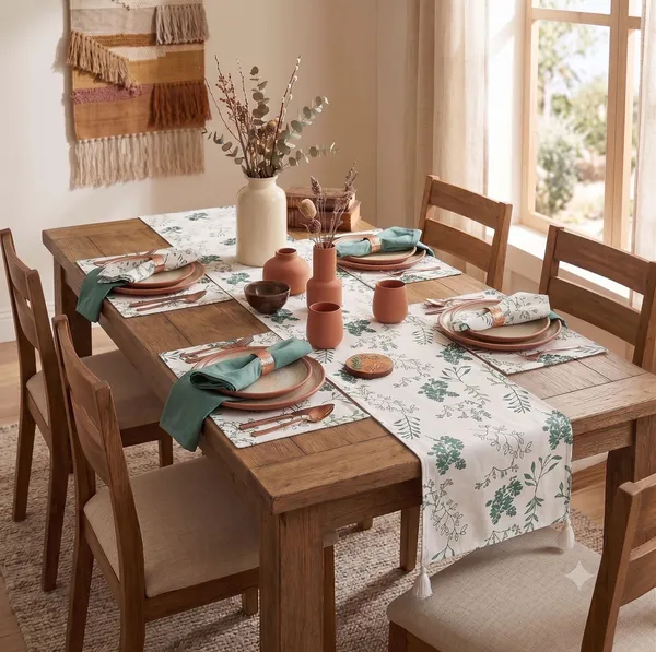 Bloom_Bliss_Printed_Aqua_Table_Runner_With_Place_Mat_and_Napkin-Dining_&_Center_Table_for_Decoration_and_Party
