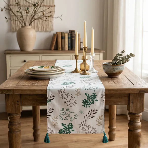 Bloom_Bliss_Printed_Aqua_Table_Runner_With_Place_Mat_and_Napkin-Dining_&_Center_Table_for_Decoration_and_Party