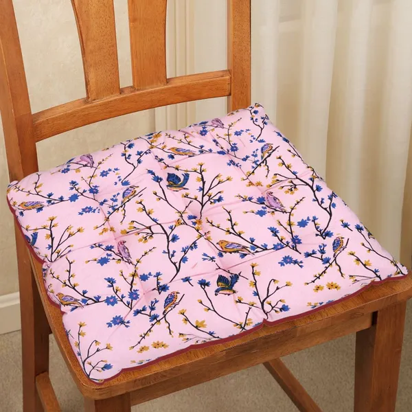 Pack_of_1_Piece_Cotton_Pink_Mini_Bird_Printed_Chair_Pad_for_Chair_&_Floor