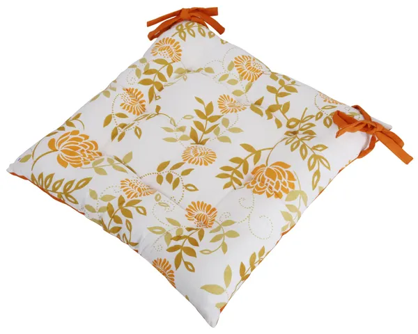 Pack_of_1_Piece_Cotton_Orange_Big_Leaf_Printed_Chair_Pad_for_Chair_&_Floor