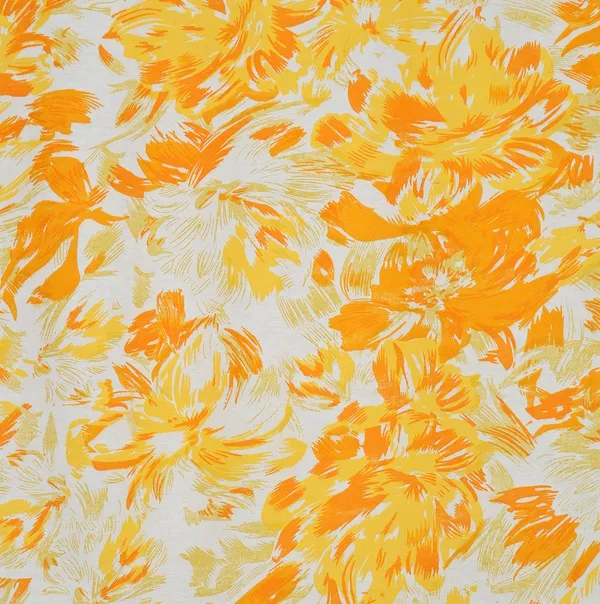 Pack_of_3_Pieces_Cotton_Yellow_Rosy_Reflections_Printed_Eyelet_Curtain_Set_For_Bedroom_and_Living_Room
