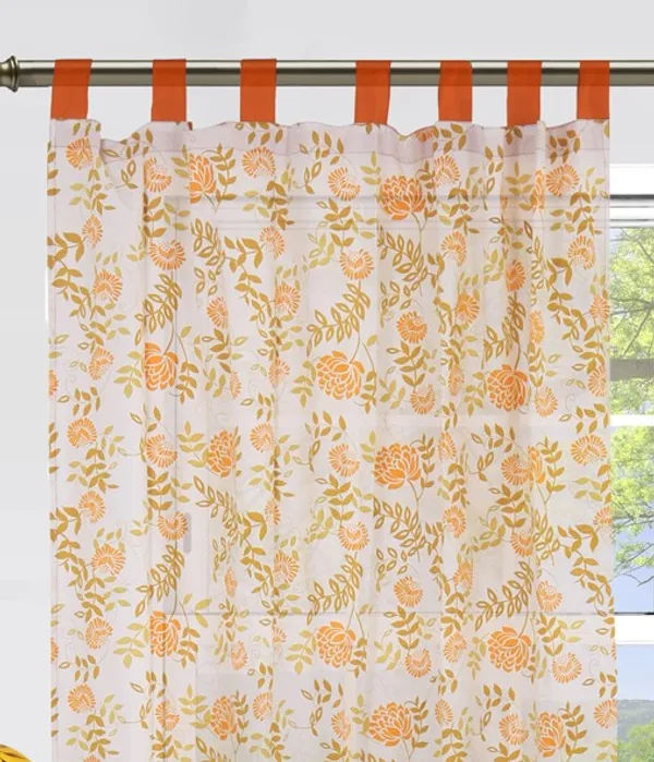 Pack_of_2_Cotton_Yellow_Floral_Printed_Tab_Top_Curtain_Setfor_Window_and_Door