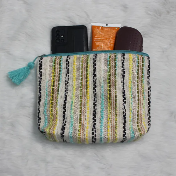 Pack_of_1_Piece_Cotton_Aqua_Bohemian_Charm_Collection_Multi_Utility_Pouch_for_Men,_Women,_Girl,_Boy,_Cosmetic_Bag,_Makeup_Bags,_Travel_Accessories_Organizer