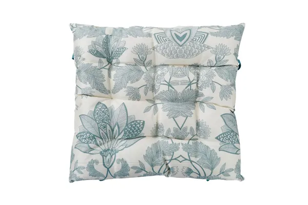 Pack_of_1_Piece_Polyester_Aqua_Floral_Printed_Chair_Pad_for_Chair_&_Floor