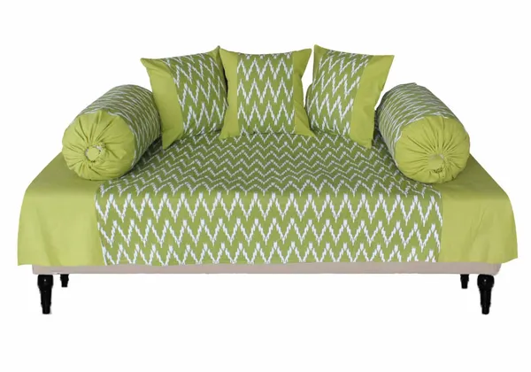Pack_of_6_Pieces_Cotton_Green_Waggle_Printed_Collection_Diwan_Set_for_Living_Room