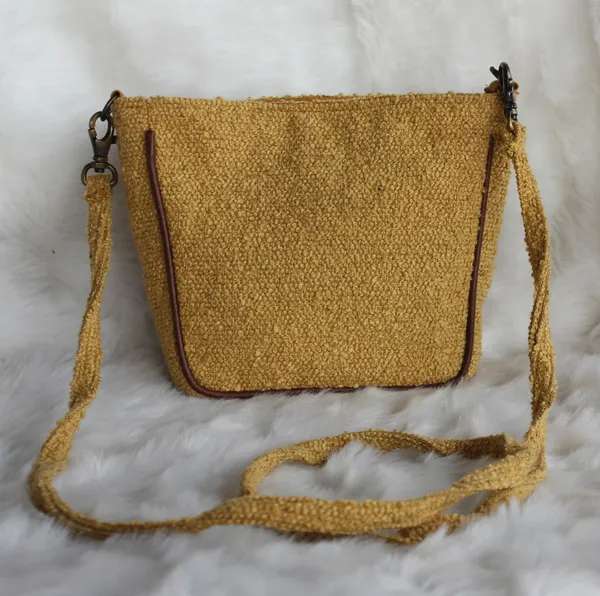 Pack_of_1_Piece_Polyester_Yellow_Delta_Boucle_Collection_Sling_Bag_for_Girl_and_Women