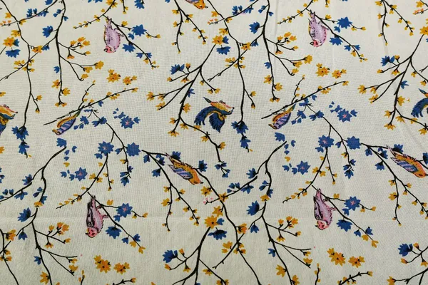 Pack_of_2_&_3_Pieces_Cotton_Cream_Mini_Bird_Cotton_Printed_Bedsheet_Set_With_Pillow_Covers_for_Bedroom,_Guest_Room,_Kids_Room