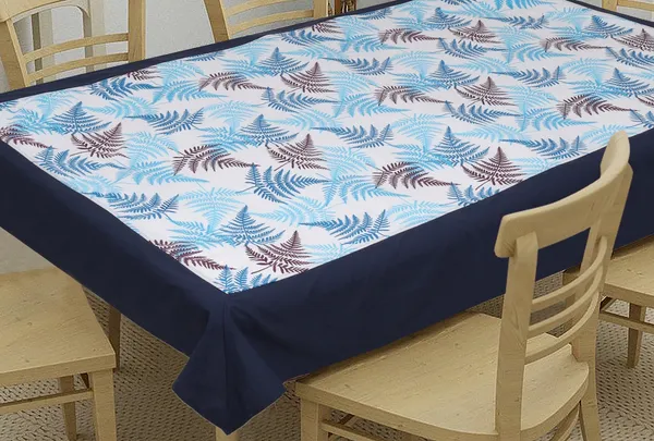 Pack_of_1_Piece_Cotton_Blue_Single_Tropical_Leaf_Collection_Table_Cover-for_Dining_and_Center_Table