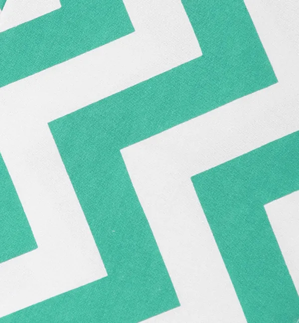 Pack_of_12_Pieces_Cotton_Aqua_Chevron_Printed_and_Plain_Napkin_Set_for_Dining_and_Kitchen