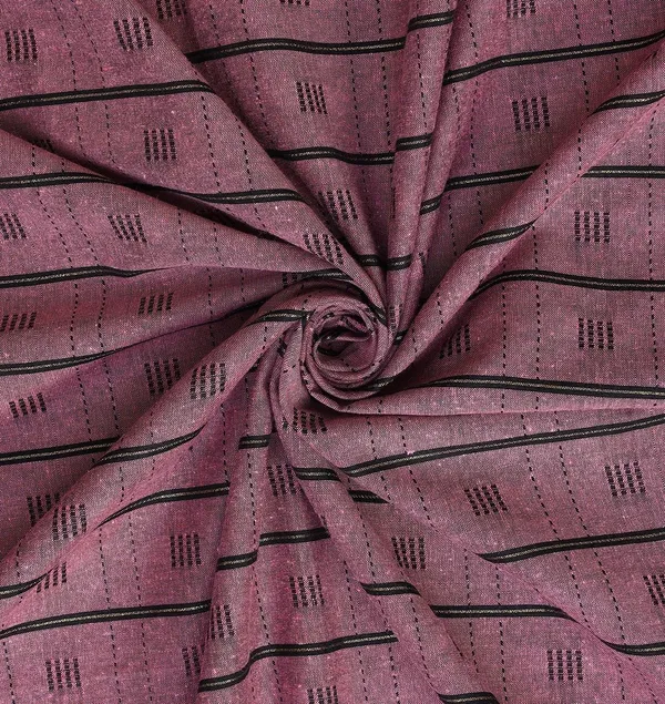 Pack_of_2_Cotton_Eggplant_Purple_Check_Reflection_Collection_Eyelet_Curtainfor_Window_and_Door