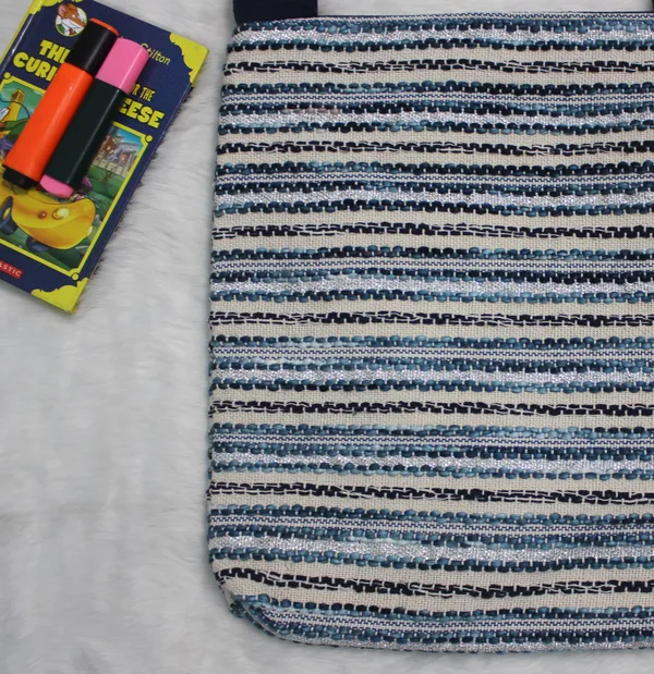 Pack_of_1_Piece_Premium_Cotton_Blue_Stripe_Villa_Collection_Crossbody_Messenger_Shoulder_Bag_for_Women,_Men,_Girl_&_Boy