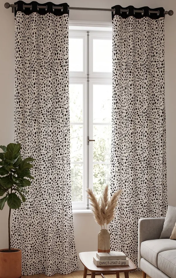 Pack_of_2_Cotton_Black_Doffy_Dots_Printed_Eyelet_Curtain_Set_for_Window_and_Door