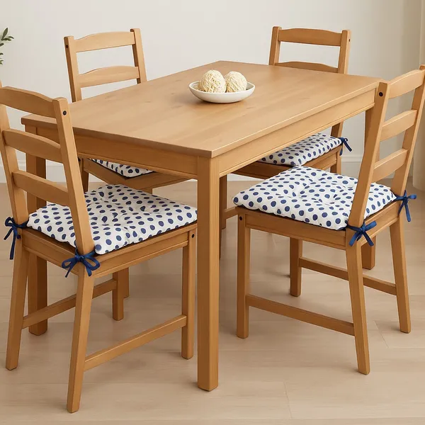Pack_of_1_Piece_Cotton_Blue_Polka_Dot_Printed_Chair_Pad_for_Chair_&_Floor
