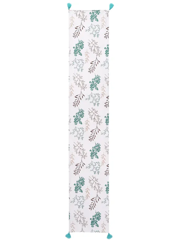 Pack_of_1_Piece_Cotton_Aqua_Bloom_Bliss_Printed_Collection_Table_Runner-For_Dining_&_Center_Table