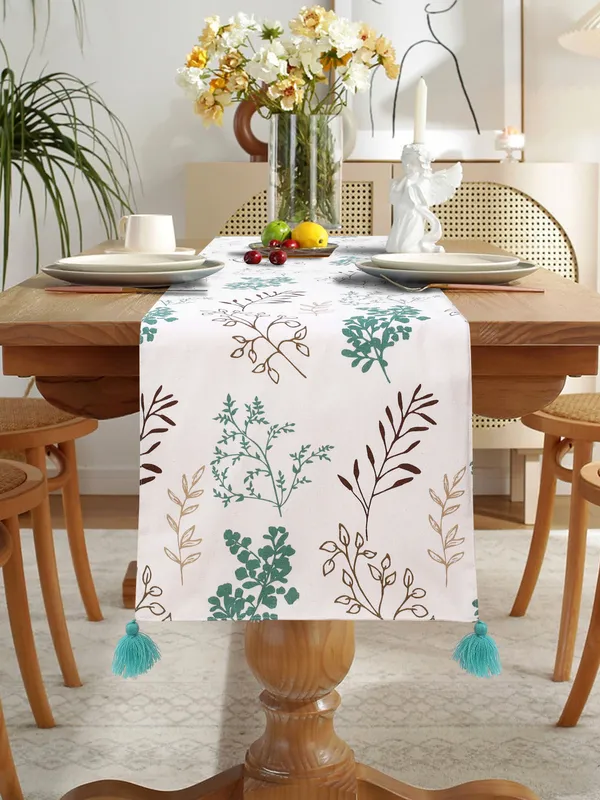 Pack_of_1_Piece_Cotton_Aqua_Bloom_Bliss_Printed_Collection_Table_Runner-For_Dining_&_Center_Table