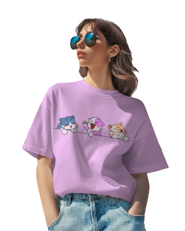 Pink_Premium_3_Cat_Printed_Cotton_For_Women