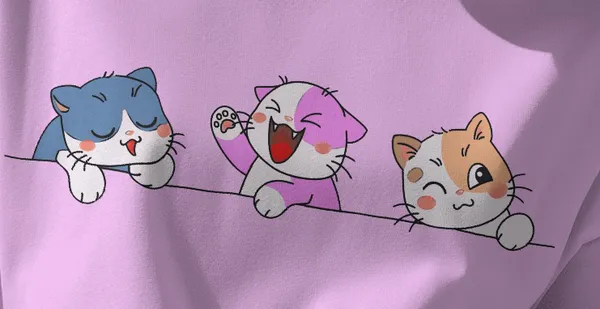 Pink_Premium_3_Cat_Printed_Cotton_For_Women